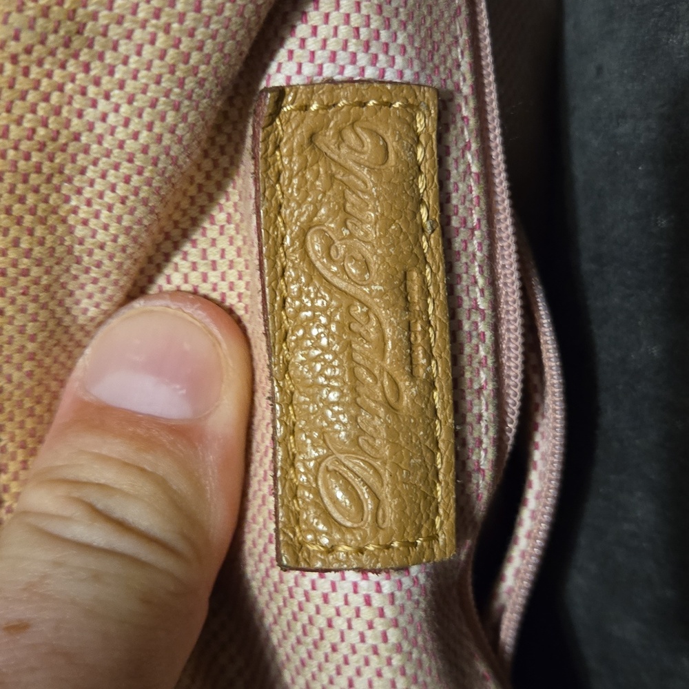 Dooney And Bourke‎ Tan Leather Hand Bag - Picture 3 of 4